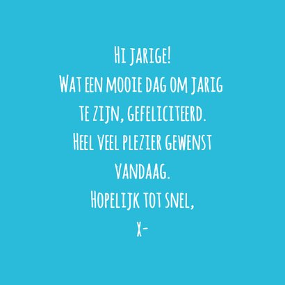 Verjaardagskaart monsterlijke verjaardag kaart 3
