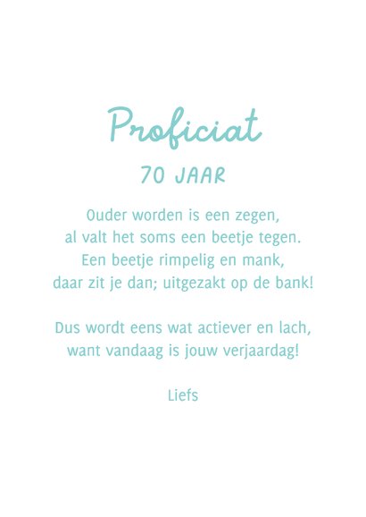 Verjaardagskaart oud smile birthday grappig humor 3