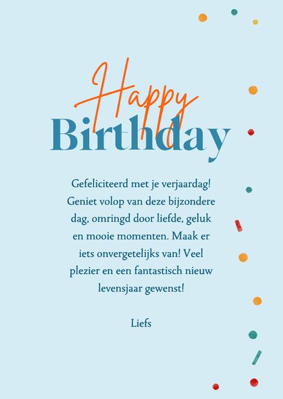 Verjaardagskaart oude kever met ballonnen 3