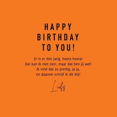 Verjaardagskaart paard confetti happy birthday feestje 3