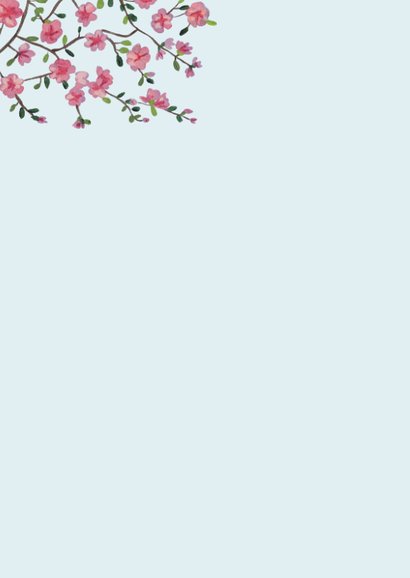 Verjaardagskaart Parijs balkon kat ontbijt illustratie sfeer 2