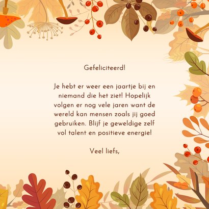 Verjaardagskaart people born in autumn are the greatest 3