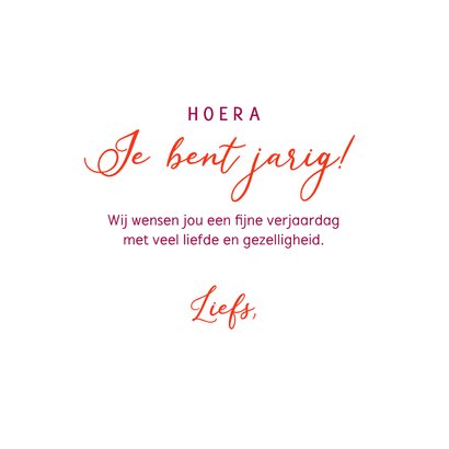 Verjaardagskaart pompoen herfstbloemen 3