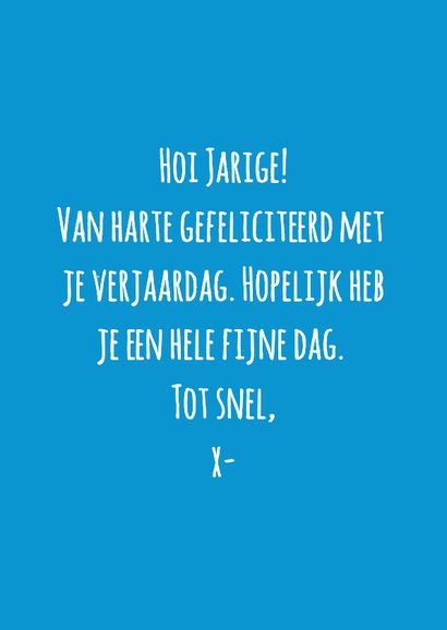 Verjaardagskaart Retteketet snack kroket 3