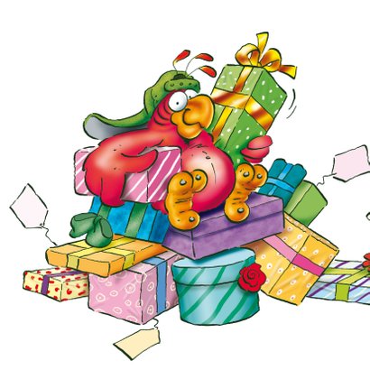 Verjaardagskaart Rocco met cadeau-RN 2