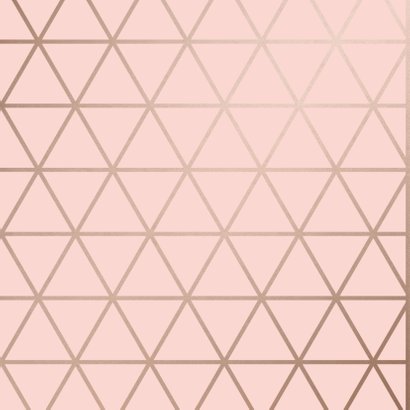 Verjaardagskaart roze It's your Birthday geometrisch 2