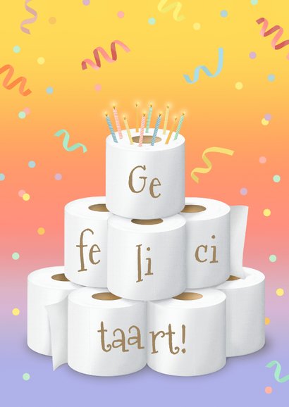 Verjaardagskaart schijt aan je leeftijd 2