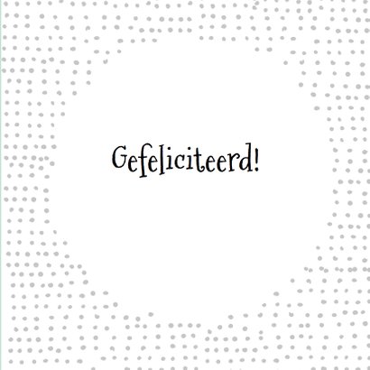 Verjaardagskaart stip & ballon 3