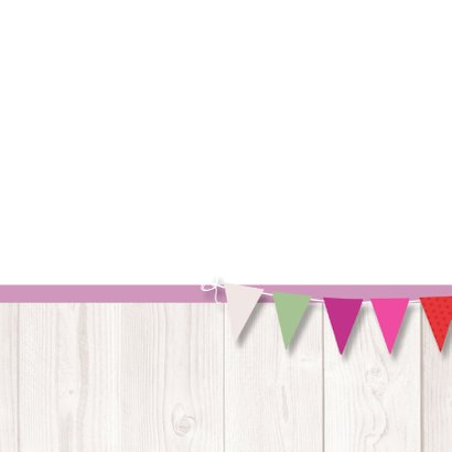 Verjaardagskaart tulpen vlag av 3