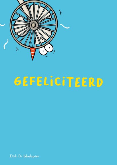 Verjaardagskaart ventilator vet cool! 2