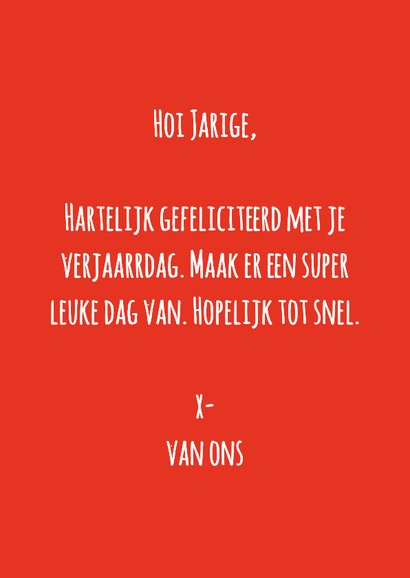 Verjaardagskaart voetbal goal 3