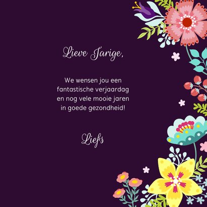 Verjaardagskaart vrolijke groep kolibries 3