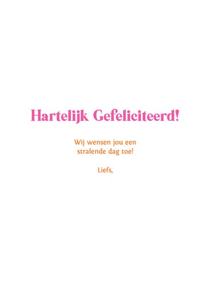 Verjaardagskaart vrouw op het strand zomer zonnebril 3