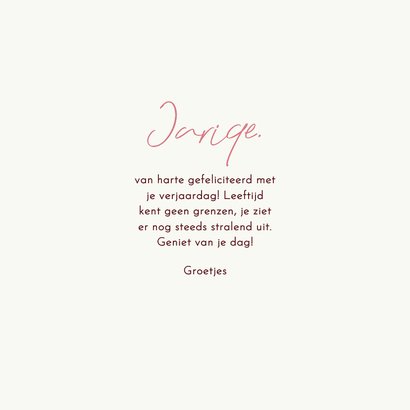 Verjaardagskaart vrouw staat je goed jarig zijn 3