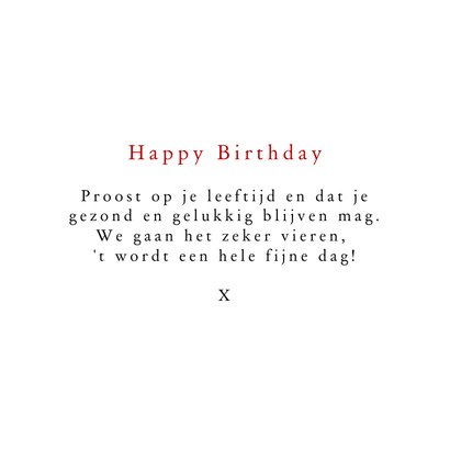 Verjaardagskaart wijn grappig oud happy birthday 3