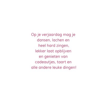 Verjaardagskaartje 5 jaar hiep hiep hoera 3