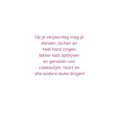 Verjaardagskaartje 6 jaar hiep hiep hoera 3