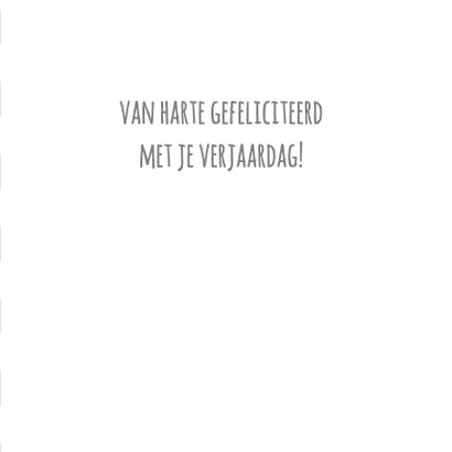 Verjaardagskaartje Driehoek - WW 3