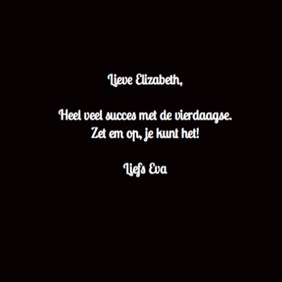 Vierdaagse Succes wensen 3