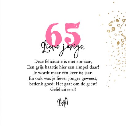 Vintage verjaardagskaart oldtimer cadillac ballon goud foto 3