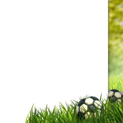 Voetbal Communie foto stoer 3