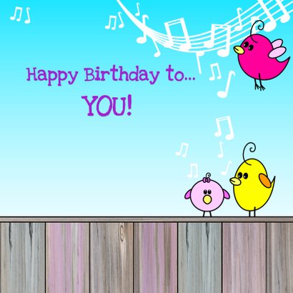 VOGELTJES Happy BIRTHDAY to 3