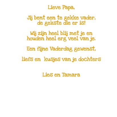 Voor een te gekke Papa! - BK 3