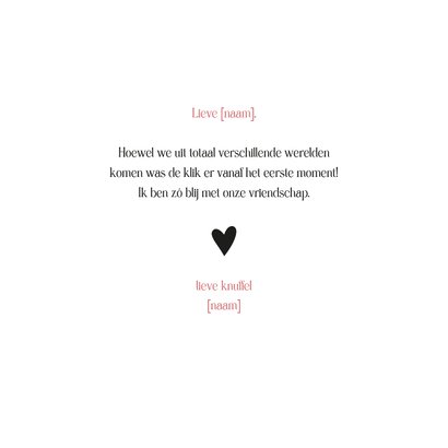 Vriendschap gedicht ontmoeting 3