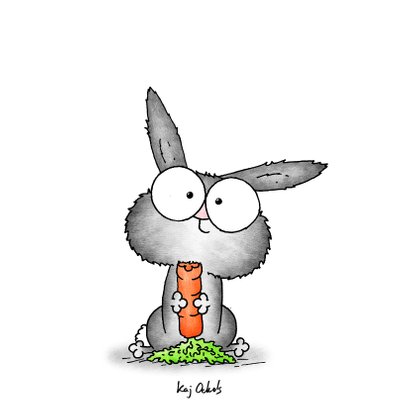 vriendschap kaart konijntje - You're my best bunny 2