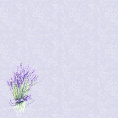 Vriendschap lavendel in glas 2