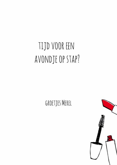Vriendschapskaart Girls Night 3