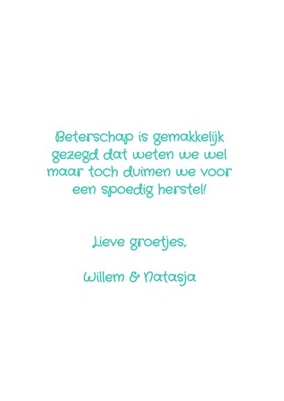 Vrolijke beterschap bloemen om je op te vrolijken 3