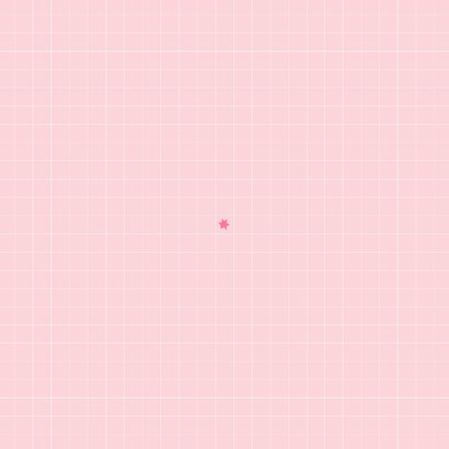 Vrolijke kerstkaart merry christmas roze en letters Achterkant