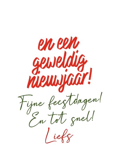 Vrolijke kerstkaart voor je opa in z'n stoel 3