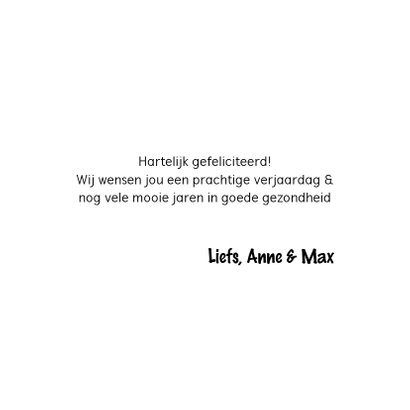 Vrolijke lieve alpaca verjaardagskaart 3