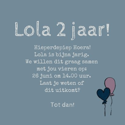 Vrolijke uitnodiging voor een feestje met cactussen 3