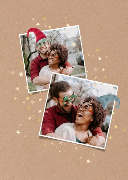Vrolijke uitnodiging voor een kerstfeest met kerstkabouters 2