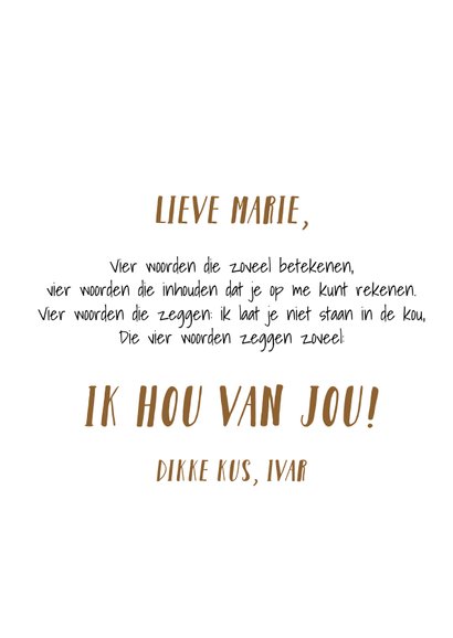 Vrolijke valentijnskaart met geïllustreerd boeket en hartjes 3