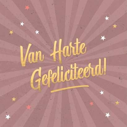 Vrolijke verjaardag felicitatie kaart vrouw LP 2