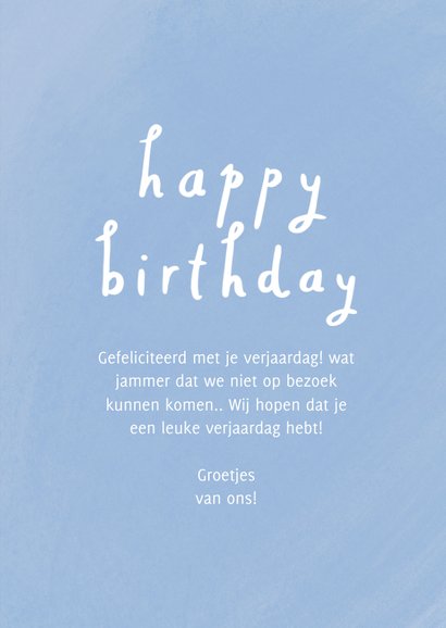 Vrolijke verjaardagskaart ballonnen en confetti 3