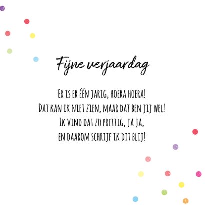 Vrolijke Verjaardagskaart- Happy Birthday 3