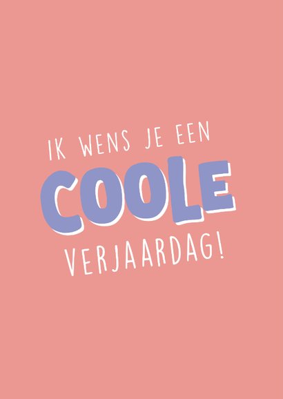 Vrolijke verjaardagskaart met illustratie van chocolade ijs 2