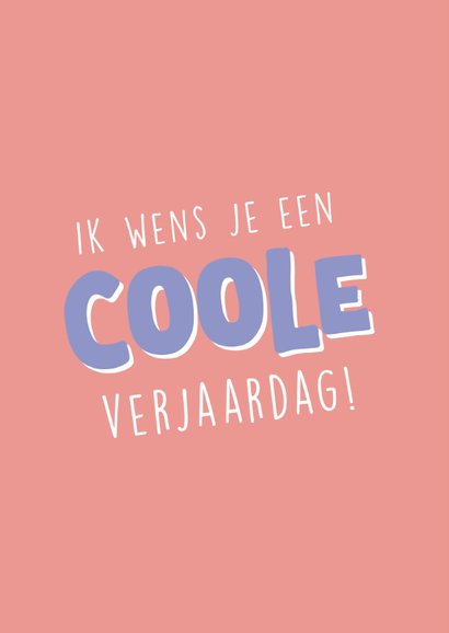 Vrolijke verjaardagskaart met illustratie van chocolade ijs 2