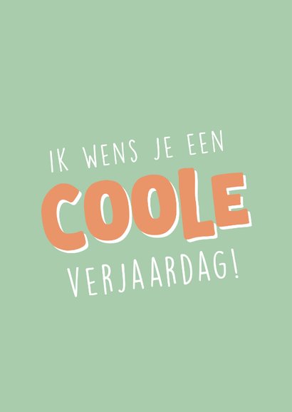 Vrolijke verjaardagskaart met illustratie van een ijsje 2