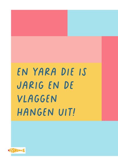 Vrolijke verjaardagskaart met instrumenten 2