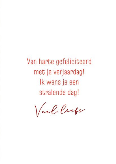 Vrolijke verjaardagskaart met stralende zon 3