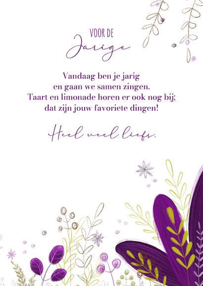 Vrolijke verjaardagskaart voor kind met engeltje 3