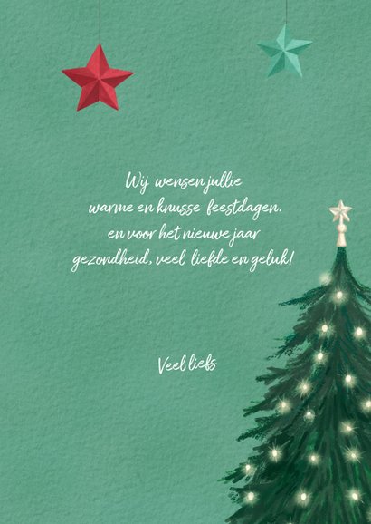 Warme wensen kerstkaart 3