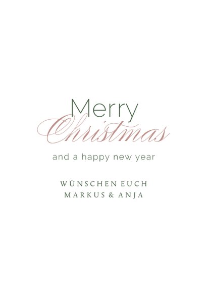 Weihnachtskarte Christrose botanisch 3