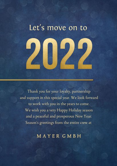 Weihnachtskarte Firma 2021 Ups & Downs 3